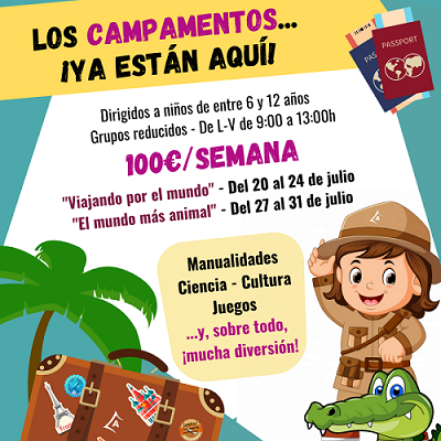 Campamentos en Paracuellos de Jarama y Miramadrid Campamento urbano en Paracuellos de Jarama y Miramadrid